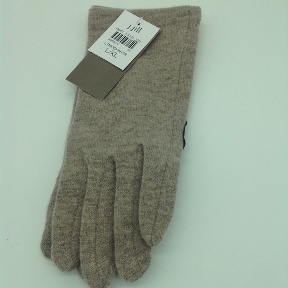 J.Jill Warm Wool/cashmere Blend Smart Gloves NWT - Picture 3 of 6